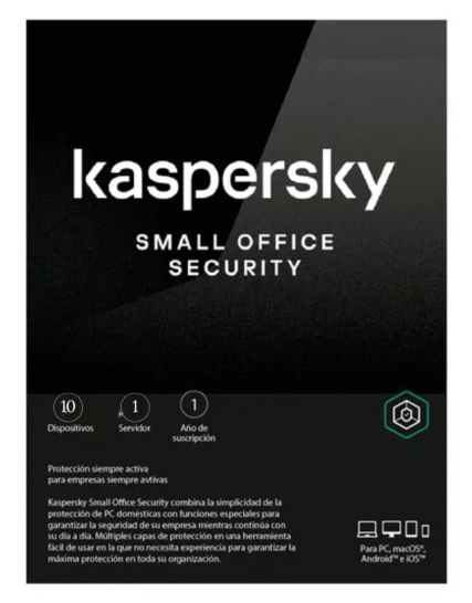 Kaspersky Small Office Security 8 / 10 dispositivos / 1 Server / 1 año / Renovación