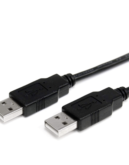 CABLE USB MACHO A MACHO DE 50CM.