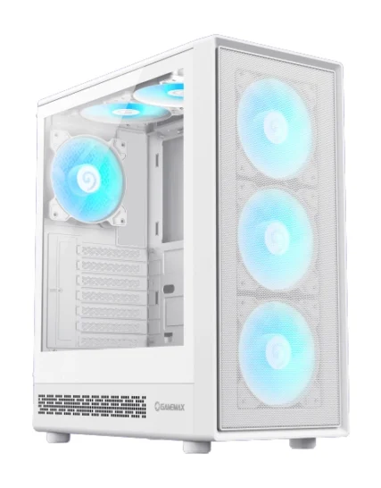 CASE GAMEMAX STORM 2 AW WHITE ARGB 6 FAN
