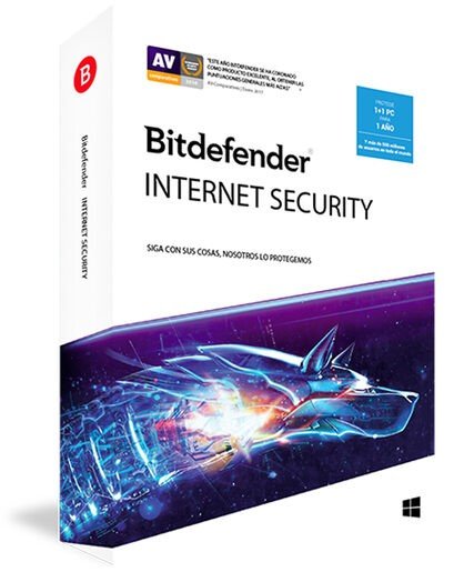 ANTIVIRUS BITDEFENDER INTERNET SECURITY 3PC'S X 1 AÑO (DIGITAL)