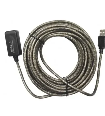 EXTENCION USB MACHO A HEMBRA AMPLIFICADA DE 15 MT.