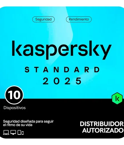 Kaspersky STANDARD  / 10 dispositivos / 1 año / base