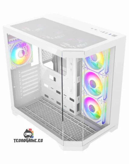 CASE GAMEMAX HYPE-A WH WHITE ARGB 4 FAN