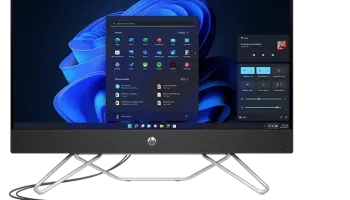 COMP HP 24-CB1029LA INTEL CORE i3-1215U/12VA GENERACION /RAM 8GB/512SSD/23.8"/NEGRA ESPAÑOL TECLADO Y MOUSE USB