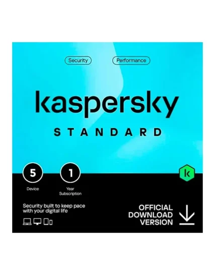 Kaspersky STANDARD / 5 dispositivos / 1 año / base