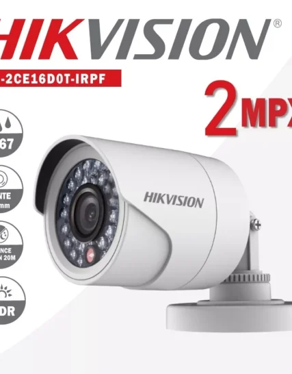 CAMARA HIKVISION DS-2CE16DOT-IRPF 2.8mm 2MP TIPO BALA
