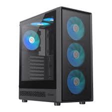 CASE GAMEMAX STORM 2 AB BLACK ARGB 6 FAN