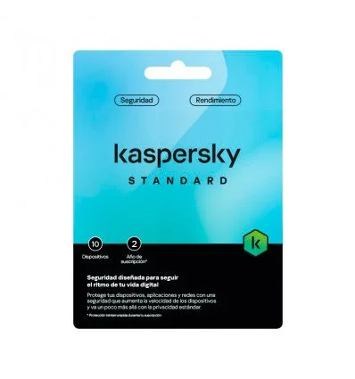 Kaspersky STANDARD  / 10 dispositivos / 2 años / base