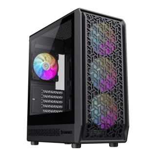 CASE GAMEMAX FORGE COC BLACK ARGB 5 FAN