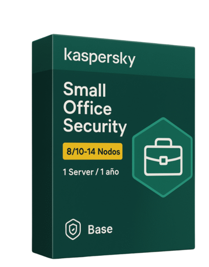Kaspersky Small Office Security 8 / 10-14 Nodos / 1 Server / 1 año / Base