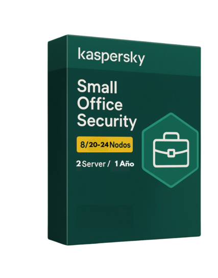 Kaspersky Small Office Security 8 / 20-24 Nodos / 2 Server / 1 año / Renovación