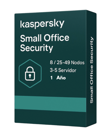 Kaspersky Small Office Security 8 / 25-49 Nodos / 3-5 Server / 1 año / Renovación