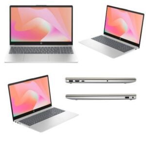 NOT HP 15-FD0053LA INTEL CORE I5-1235U 12VA GENERACION MEMORIA RAM 16GB DISCO SOLIDO 512GB PANTALLA 15,6'' ALTA DEFINICION TECLADO NUMERICO FREDDOS ESPAÑOL GOLD