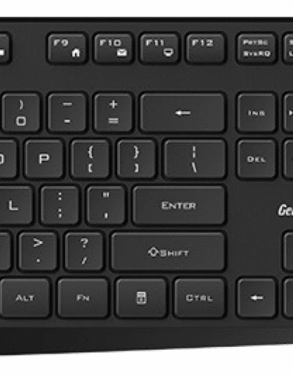 KIT GENIUS KM-8206S WIRELESS SILENT TECLADO/MOUSE BLACK