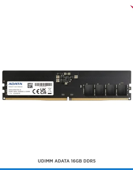 MEMORIA ADATA 16GB DDR5-4800 PARA PC