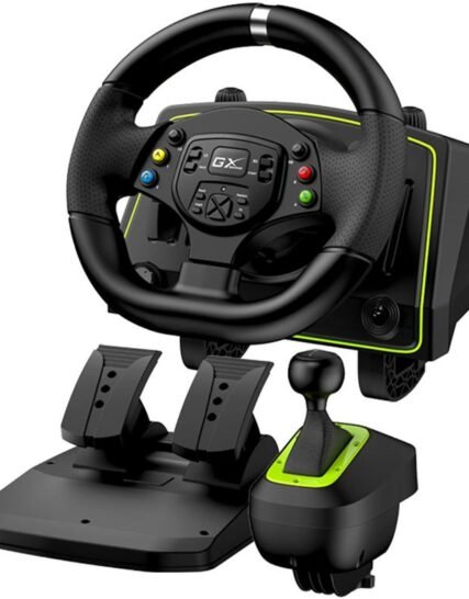 VOLANTE GENIUS SPEEDMASTER X2 VIBRACION PS3/PS4/XBOX/GREEN