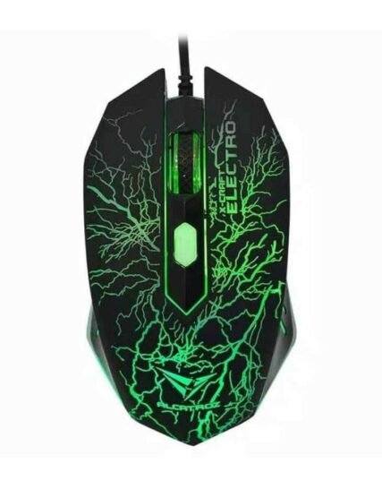 MOUSE ALCATROZ X-CRAFT CLASSIC ELECTRO USB BLACK