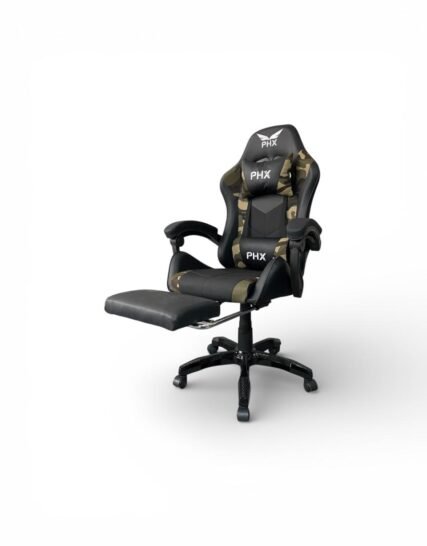 SILLA PHX CH-123 BLACK/CAMOUFLAJE GAMING