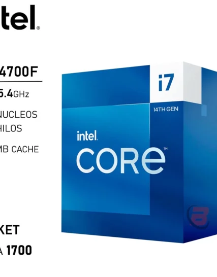 PROCESADOR INTEL CORE i7-14700F 2.1GHz 14VA LGA 1700