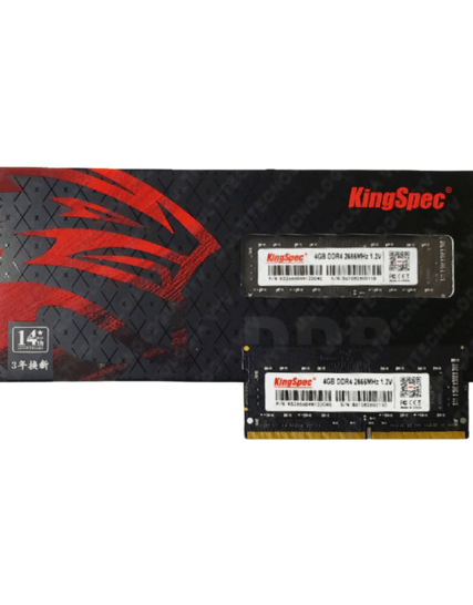 MEMORIA KINGSPEC 4GB DDR4 2666 PARA PORTATIL