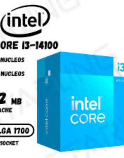 PROCESADOR INTEL CORE I3 14100 3.50GHz 14AVA LGA  1700