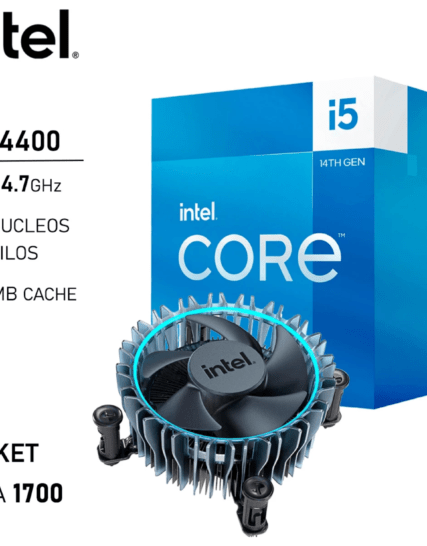 PROCESADOR INTEL CORE I5 14400 2.50GHz 14AVA LGA  1700