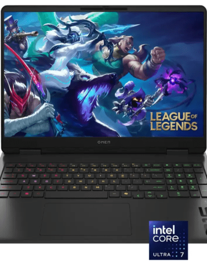 NOTEBOOK HP GAMING OMEN 16-AM0073DX INTEL CORE ULTRA 7 255H DISCO SOLIDO 1TERA MEMORIA RAM 16GB DDR5 PANTALLA 16.0" 2K (1920*1200) IPS LED 300 NIT 144 HZ TARJETA DE VIDEO NVIDIA RTX-5060 8GB INGLES WINDOWS 11